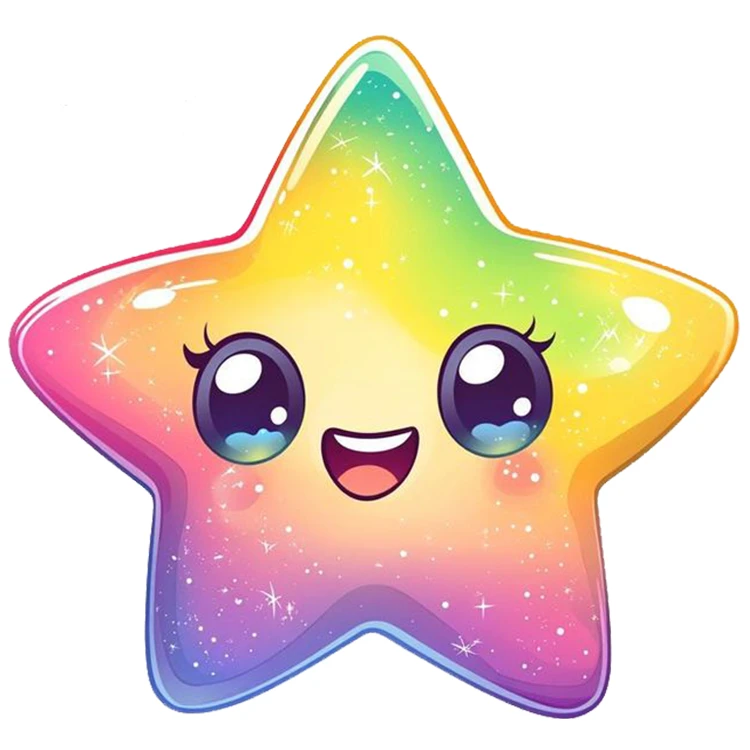 استیکر پارچه و لباس پاد آفرین مدل ستاره کد DKST443