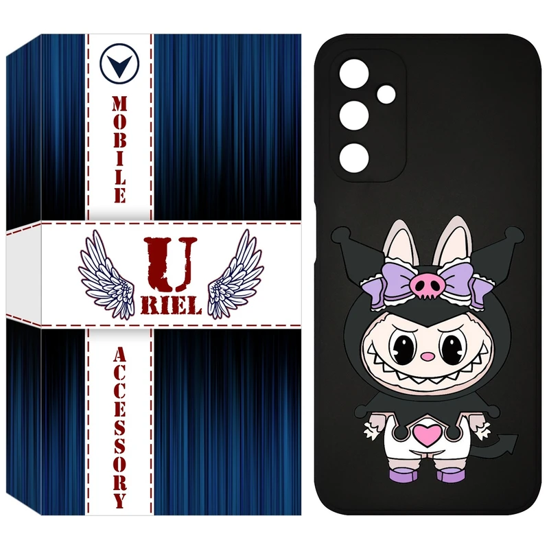 کاور یوریل مدل KSH کد 137 طرح عروسک لبوبو مناسب برای گوشی موبایل سامسونگ Galaxy M14
