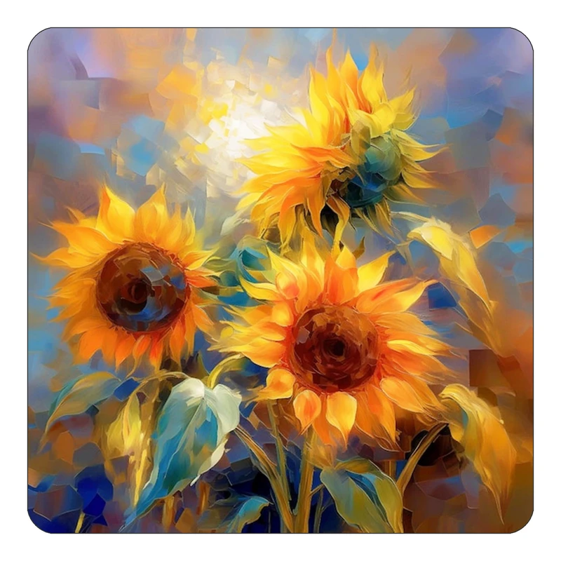 مگنت کاکتی طرح نقاشی رنگ روغن مدل mp72384