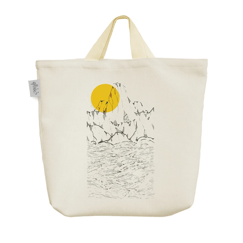 ساک خرید خندالو مدل خورشید کوهستان کد 6808