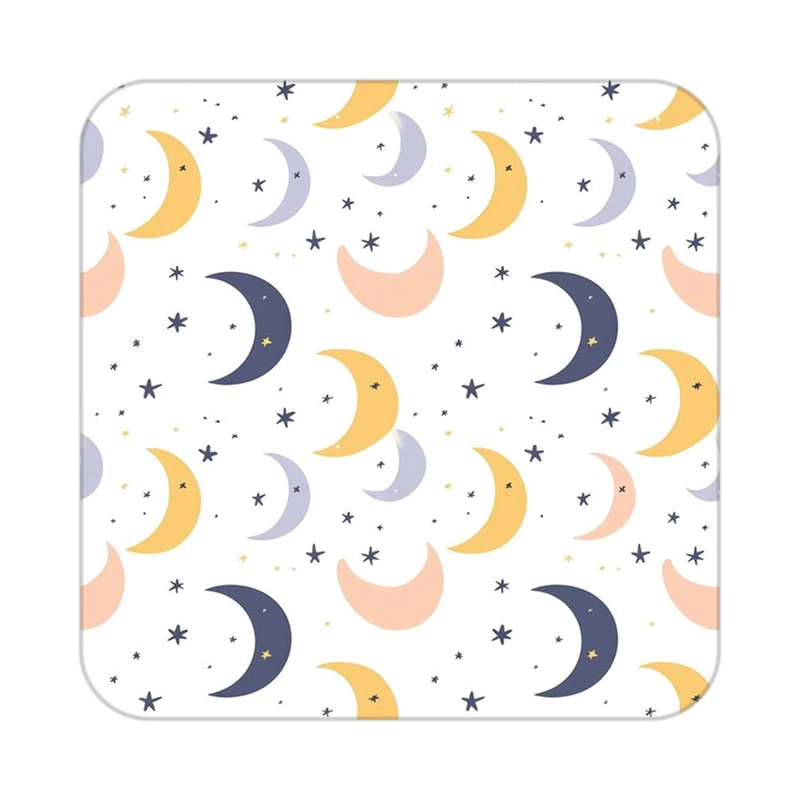 زیر لیوانی کاکتی طرح ماه و ستاره مدل mp53003