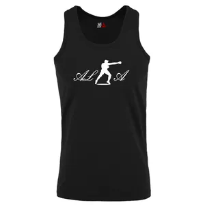 تاپ مردانه مدل بوکس کد BR21 رنگ مشکی 