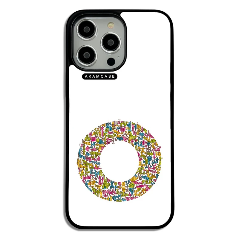 کاور آکام مدل AMC-WA14PROMAX-ALPHADOODLEBET-15 مناسب برای گوشی موبایل اپل iPhone 14 Pro Max