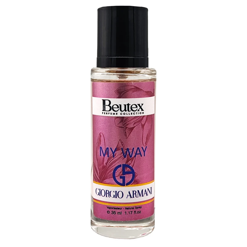 عطر جیبی زنانه بیوتکس مدل My way با رایحه شیرین حجم 35 میلی‌لیتر