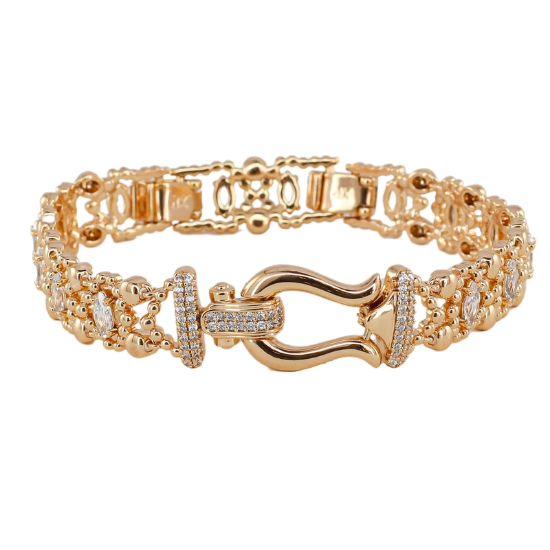 دستبند زنجیری زنانه ژوپینگ مدل AAD895