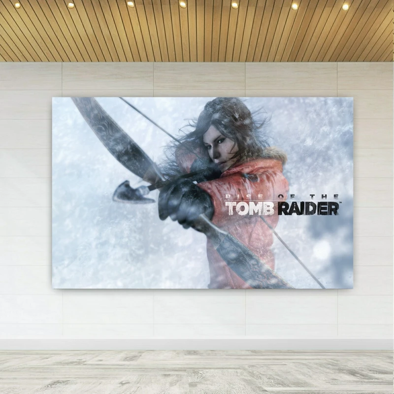پوستر دیواری طرح گیم Tomb raider مدل SDP1500