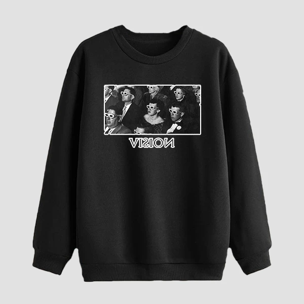 سویشرت مردانه مدل دورس فانتزی چشم انداز کد z218