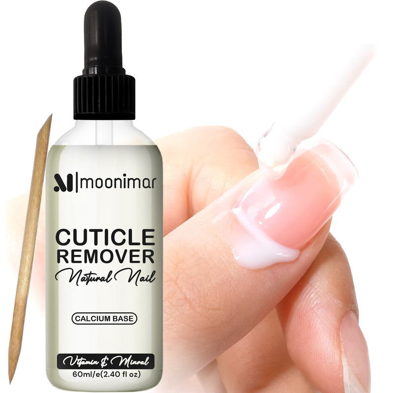 محلول کوتیکول ریموور ناخن مونیمار مدل CALCIUM BASE حجم 60 میلی لیتر