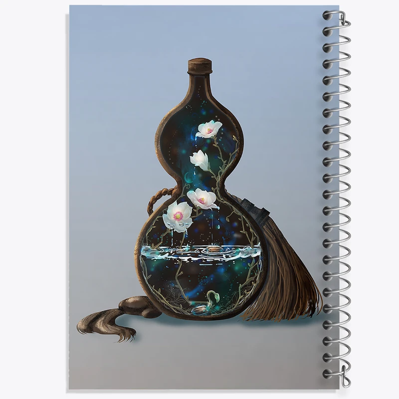 دفتر مشق 50 برگ خندالو طرح بازی سکیرو (sekiro) کد 31700