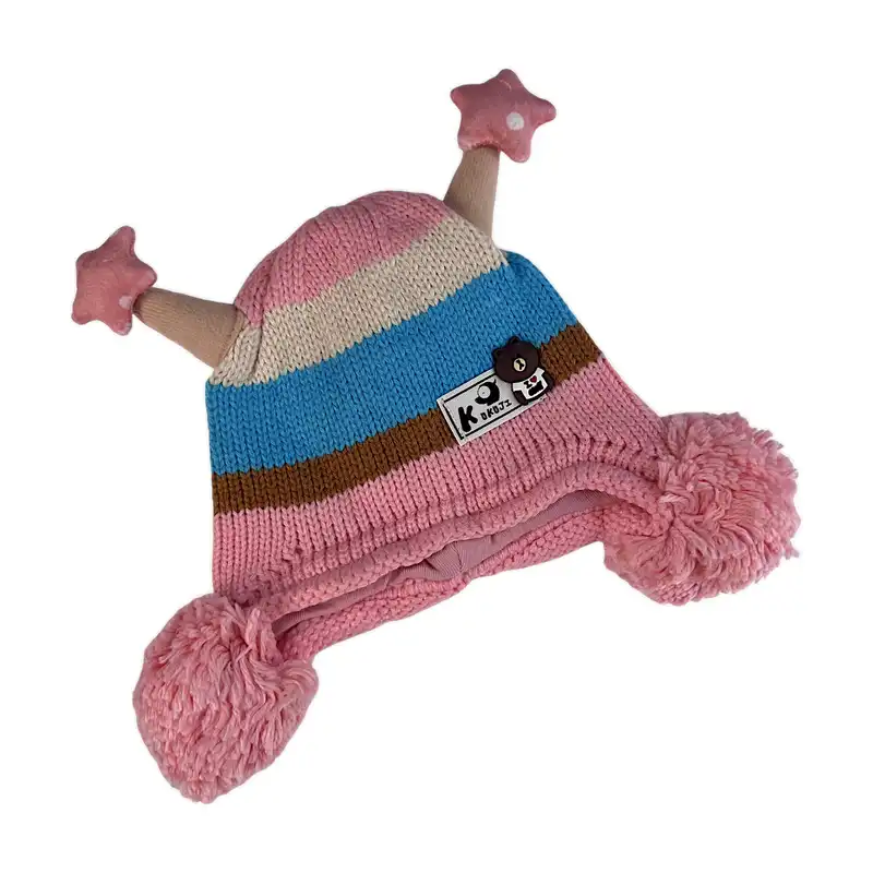 کلاه بافتنی بچگانه مدل کوکوجی RO_169