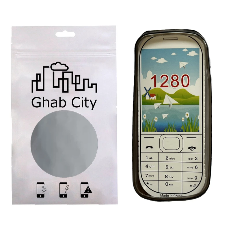 کاور قاب سیتی مدل ژله ای مناسب برای گوشی موبایل نوکیا 1280