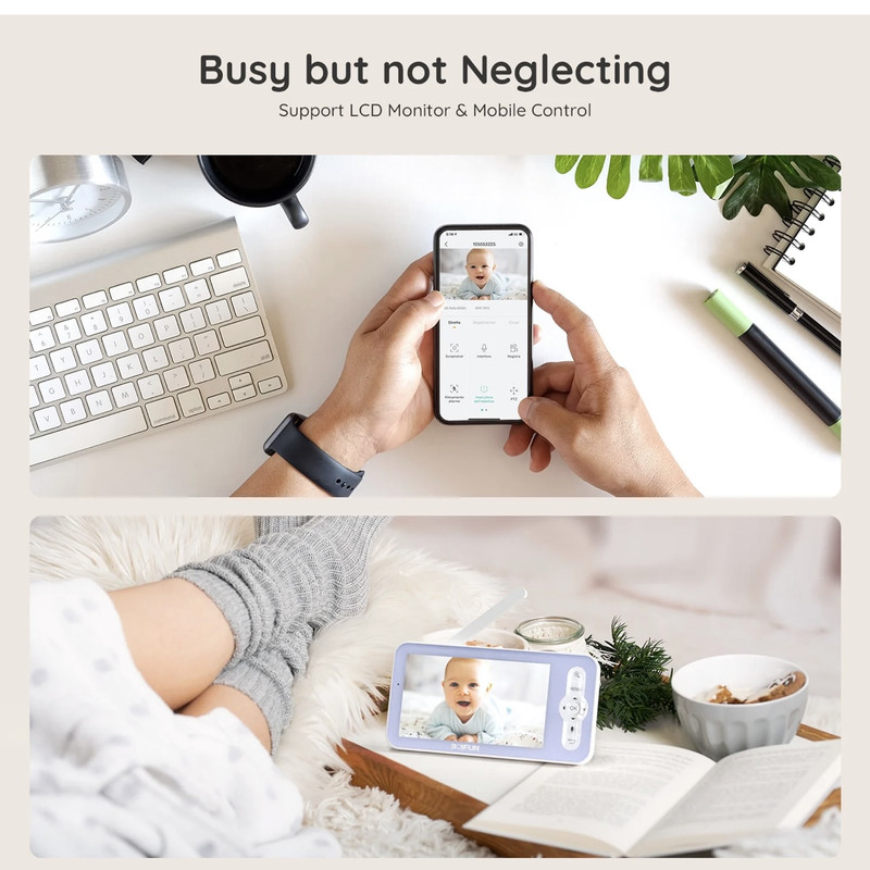 دوربین اتاق کودک بویفون مدل baby 2s دوربین اتاق کودک بویفون مدل baby 2s
