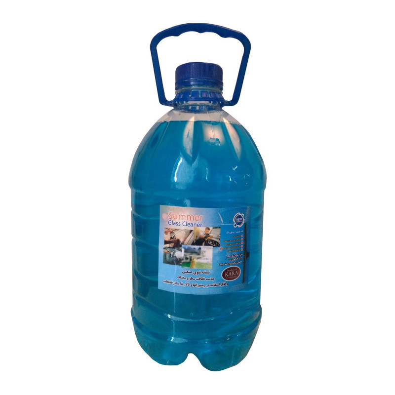 مایع شیشه شوی صنعتی کارا مدل N004 حجم 4000 میلی لیتر
