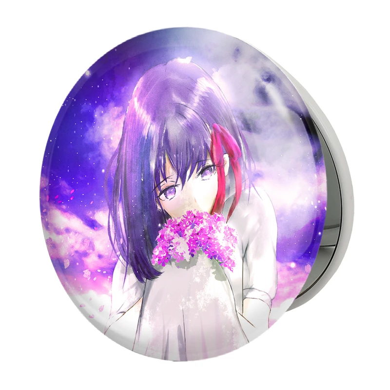 آینه جیبی خندالو طرح ساکورا انیمه فیت استی نایت Fate Stay Night مدل تاشو کد 22738 