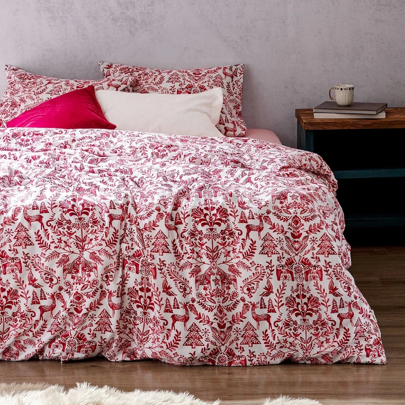 سرویس روتختی مادام کوکو مدل Edmon Flannel تک نفره 3 تکه