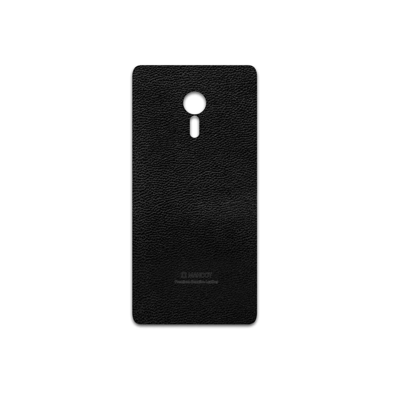 برچسب پوششی ماهوت مدل Black-Leather مناسب برای گوشی موبایل لنوو ZUK Z2