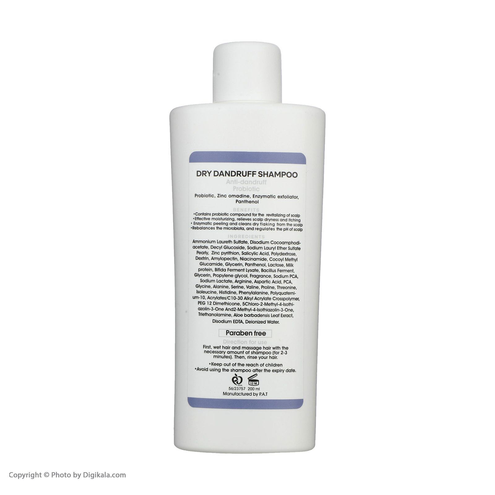 شامپو ضد شوره مو سریتا مدل Dry Dandruff مناسب برای موهای خشک حجم 200 میلی‌لیتر -  - 3