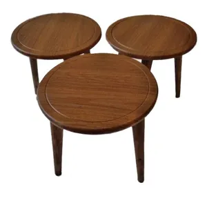 میز عسلی مدل پیچی کد 3-110مجموعه3عددی