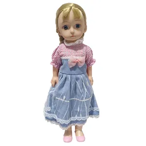 عروسک سوییت بیبی مدل دختر مزرعه طرح DOll world ارتفاع 41 سانتی‌متر