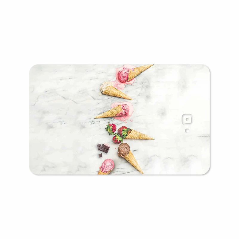 برچسب پوششی ماهوت مدل Funnel ice cream مناسب برای تبلت سامسونگ Galaxy Tab A 10.1 2016 T585