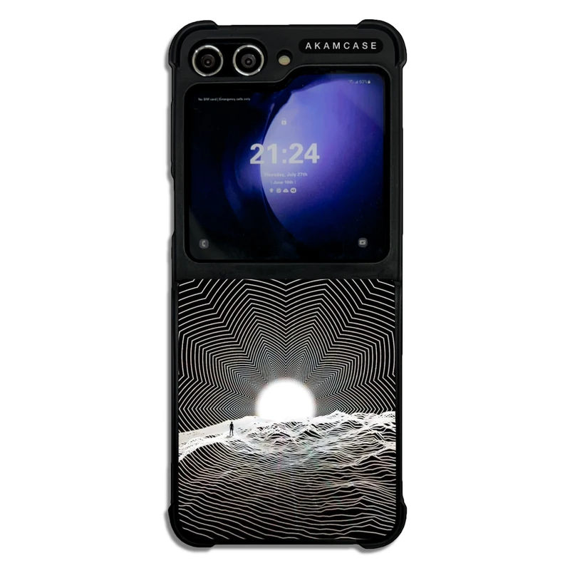 کاور آکام مدل AMC-WSGZFLIP5-ILLUSION-16 مناسب برای گوشی موبایل سامسونگ Galaxy Z Flip 5
