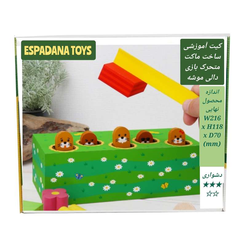 کیت آموزشی مدل کاردستی کد L543