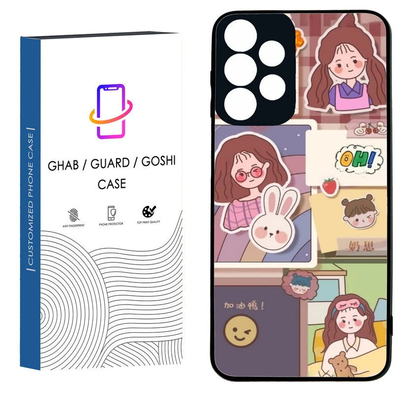 کاور قاب گارد گوشی طرح دخترانه کد 13 - TPU مناسب برای گوشی موبایل  سامسونگ Galaxy A33 / A33 5G