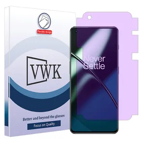 VWK Eye care model purple filter screen protector suitable for OnePlus 11 mobile phone 