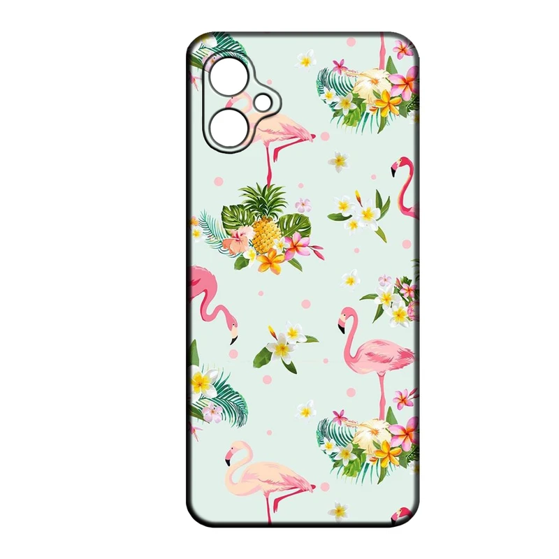 کاور طرح فلامینگو کد 184 مناسب برای گوشی موبایل سامسونگ Galaxy A05