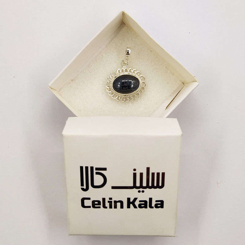 آویز گردنبند نقره زنانه سلین کالا مدل حدید ce-As157 آویز گردنبند نقره زنانه سلین کالا مدل حدید ce-As157