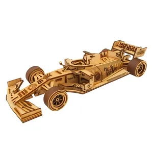 ساختنی 104 تکه مدل ماکت چوبی ماشین فرمول یک کد M242