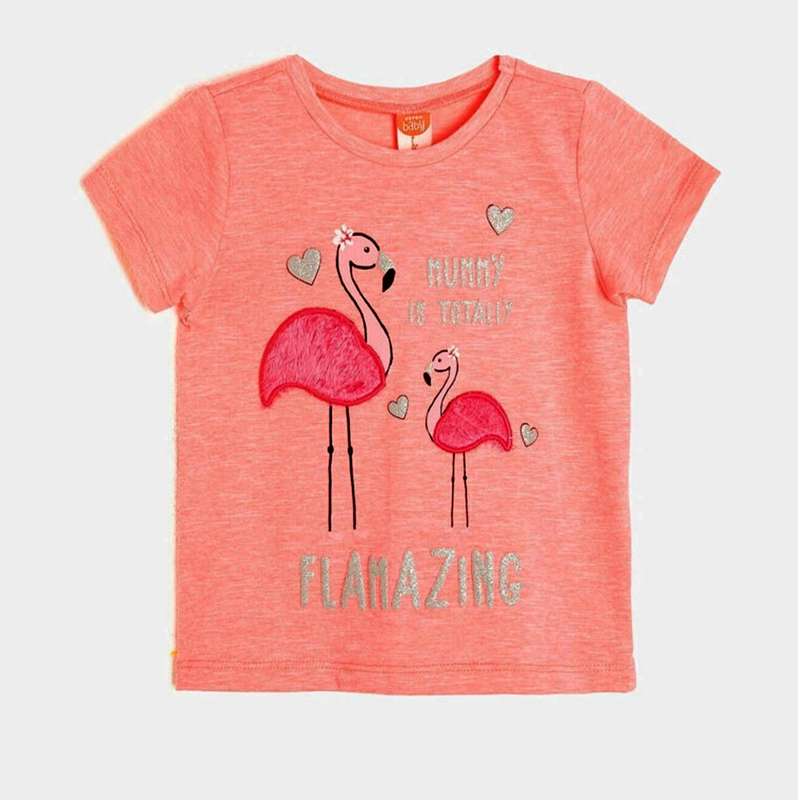 تی شرت آستین کوتاه دخترانه کوتون مدل 0YMG19575