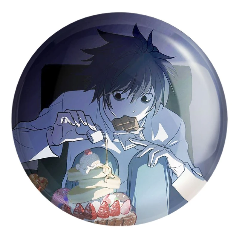 پیکسل خندالو طرح ال انیمه دفترچه مرگ Death Note کد 15769 مدل بزرگ