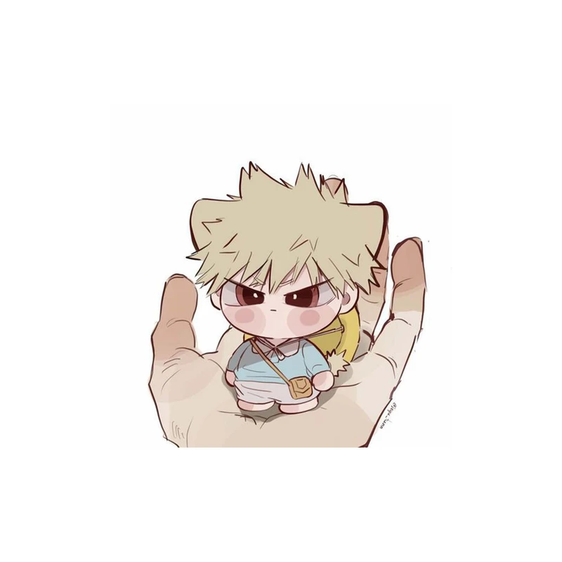 استیکر لپ تاپ و موبایل مدل انیمه طرح مدرسه قهرمانانه من کاتسوکی باکوگو My Hero Academia Katsuki Bakugo کد 3640