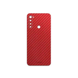 MAHOOT Red-Fiber Cover Sticker for Xiaomi Redmi Note 8T