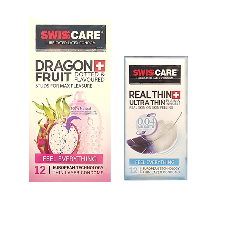 کاندوم سوئیس کر مدل DRAGON FRUIT Real Thin مجموعه 2 عددی کاندوم سوئیس کر مدل DRAGON FRUIT Real Thin مجموعه 2 عددی