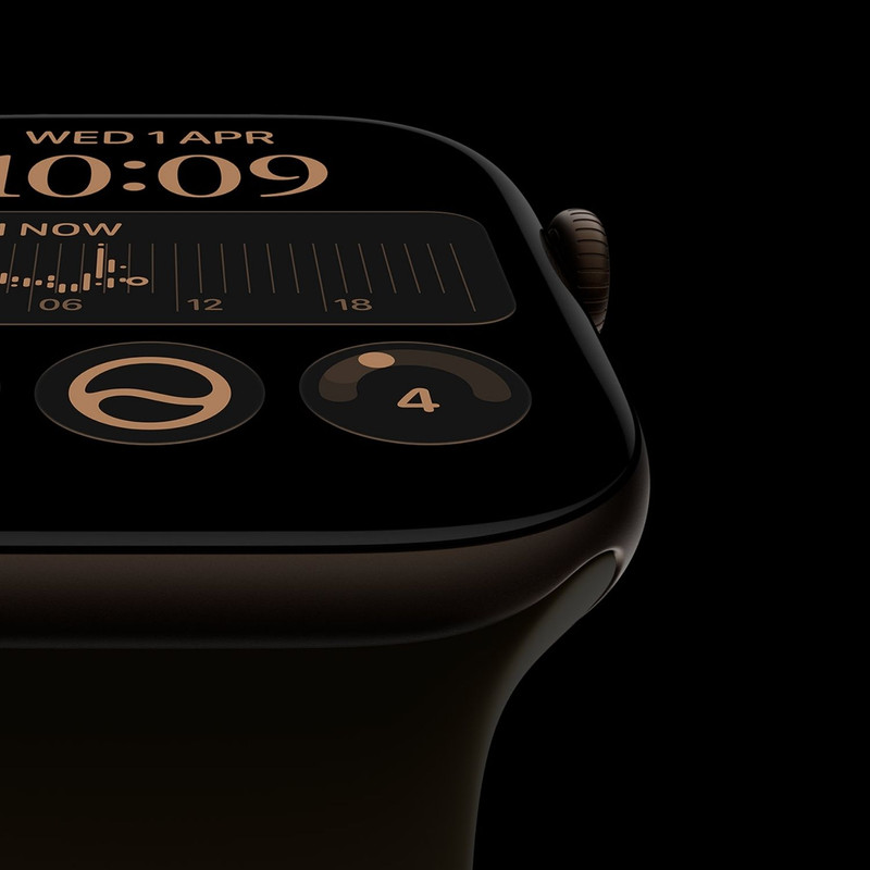 ساعت هوشمند 42 میلی‌متری اپل مدل Watch Series 12 Aluminum Case با بند سیلیکونی، سازگار با iOS 27 و بالاتر