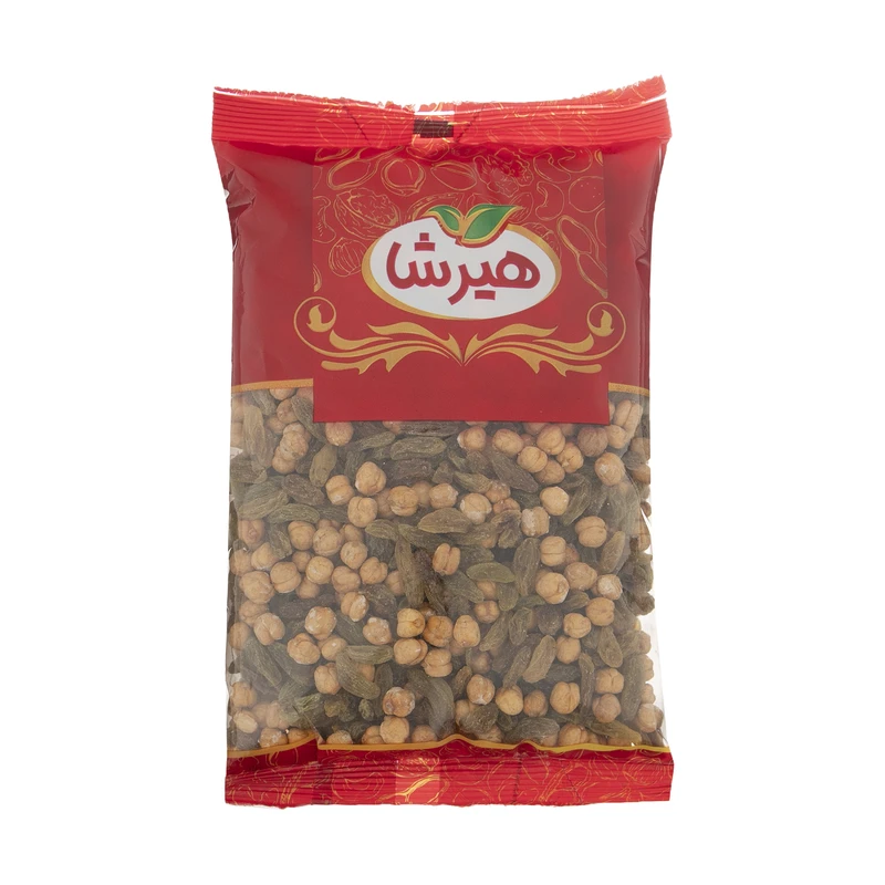 نخودچی و کشمش سبز هیرشا - 500 گرم