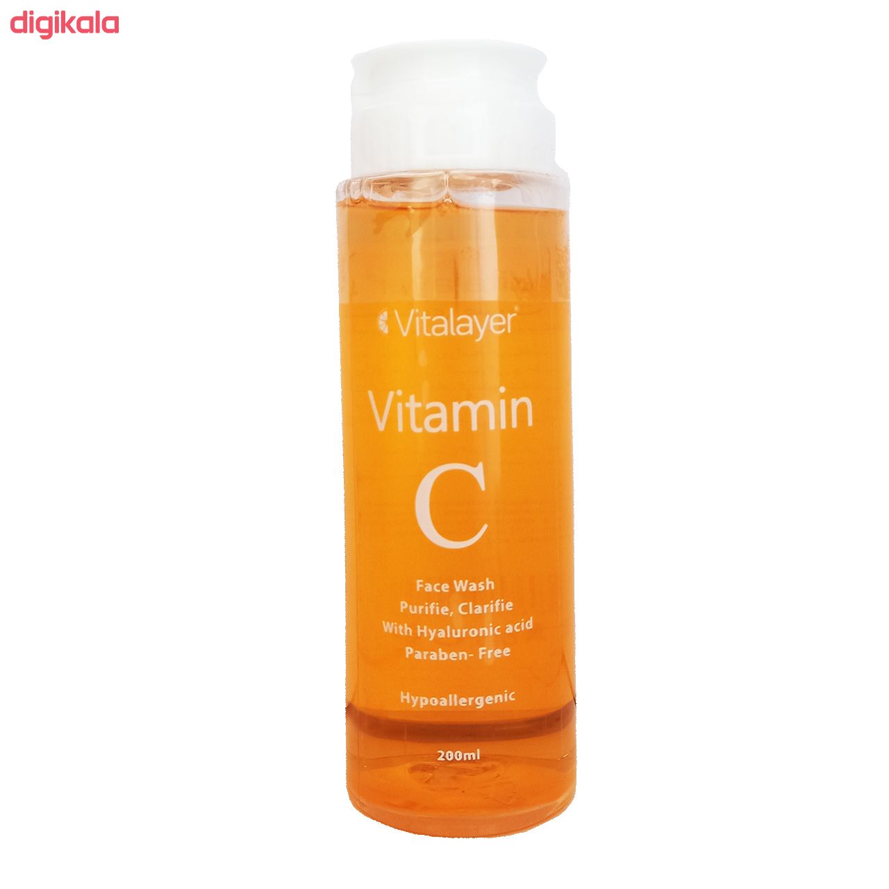 ژل شستشو صورت ویتالیر مدل hypoallergenic حجم 200 میلی لیتر main 1 1