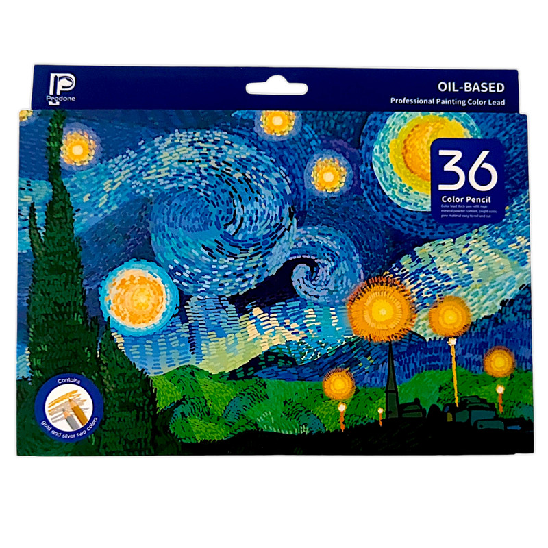 مداد رنگی 36 رنگ پرودون مدل 3636