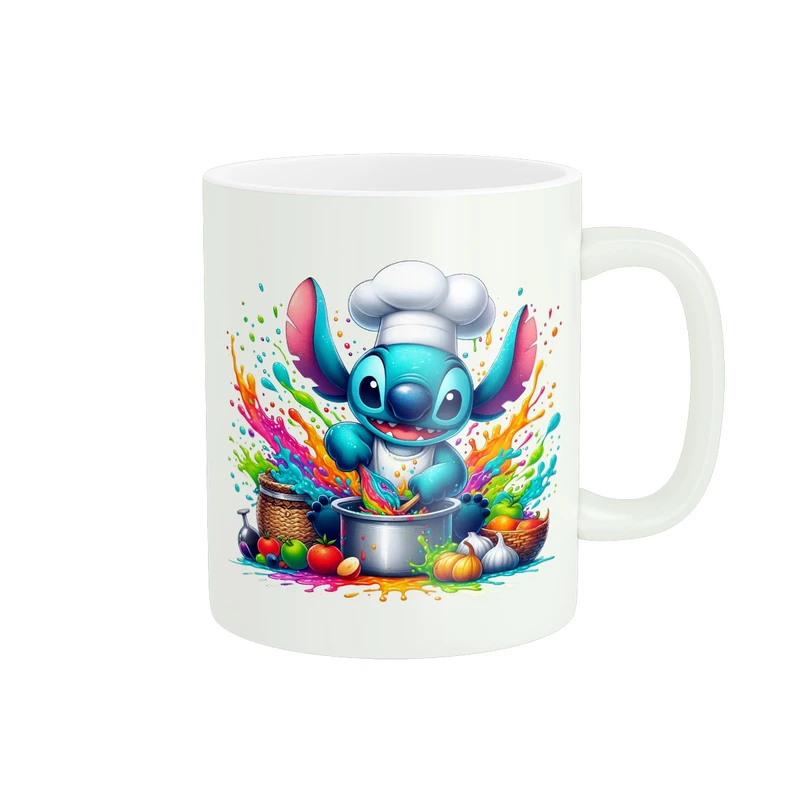 ماگ پادآفرین مدل کارتون استیچ و لیلو Stitch کد PM3935