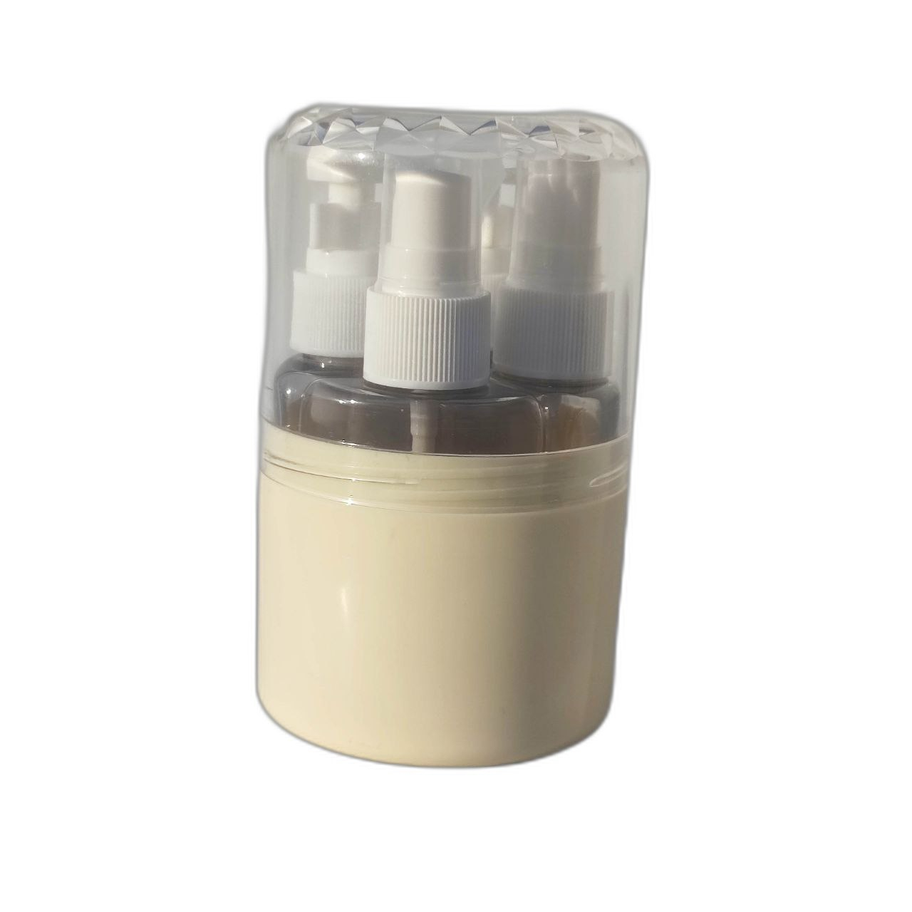 ست مسافرتی آرایشی مدل p4sh978 بسته 5 عددی