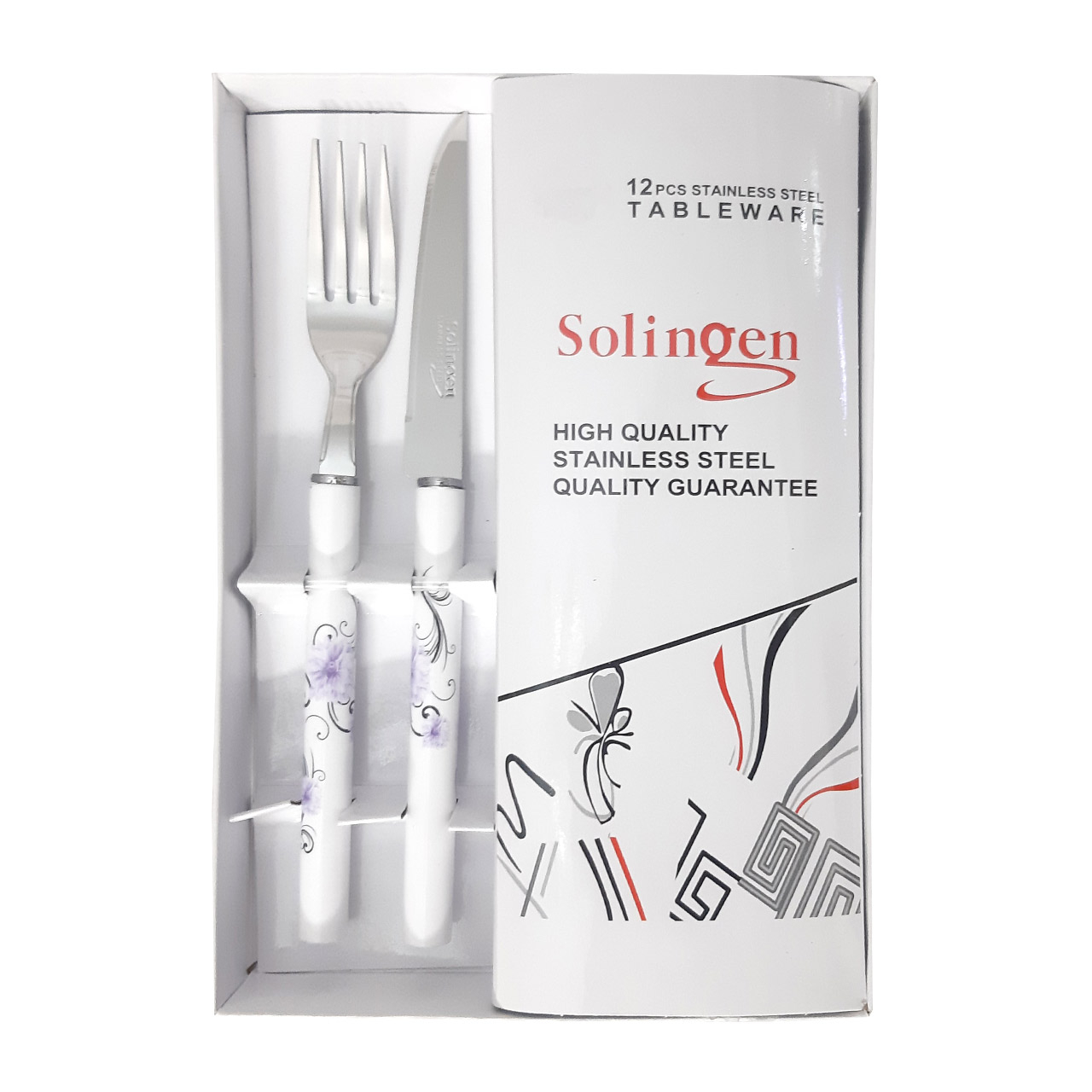 ست کارد و چنگال میوه خوری 12 پارچه زولینگن کد SOL10