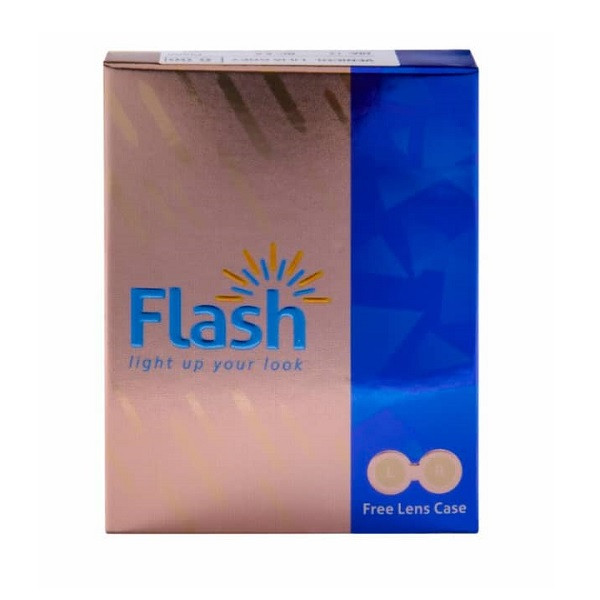 لنز چشم فلش ونیکول رنگ طوسی