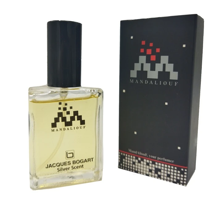 عطر جیبی مردانه مندلیف مدل سیلور سنت حجم 15 میلی لیتر