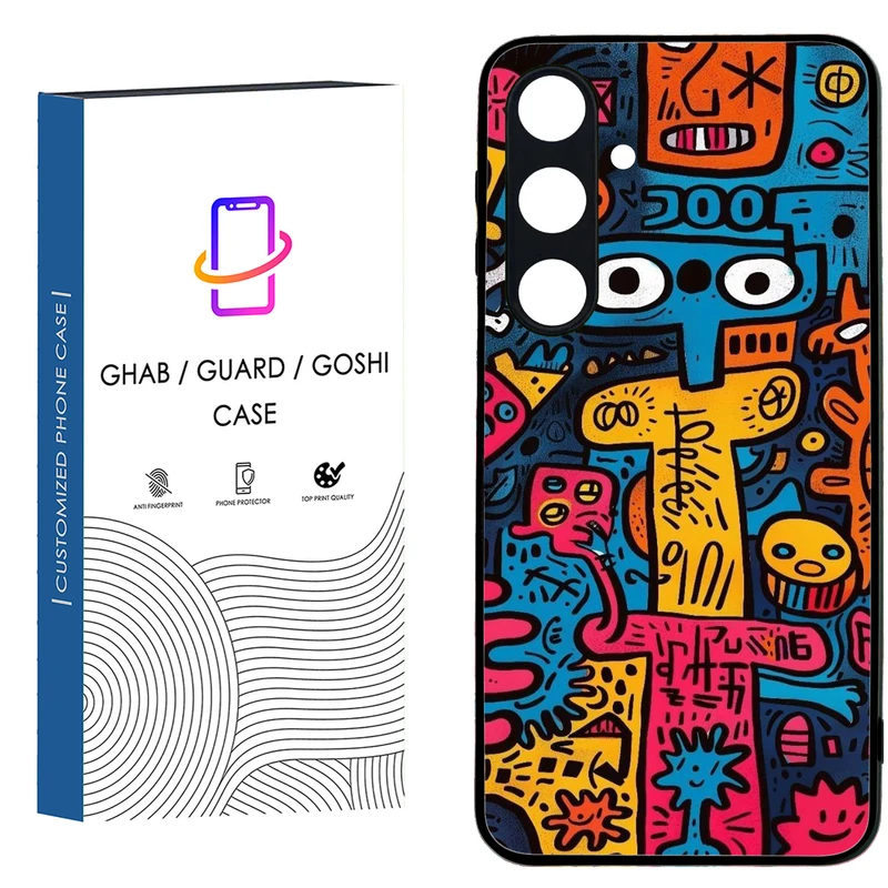 کاور قاب گارد گوشی طرح فانتزی کد 106 - TPU مناسب برای گوشی موبایل سامسونگ Galaxy S24 FE