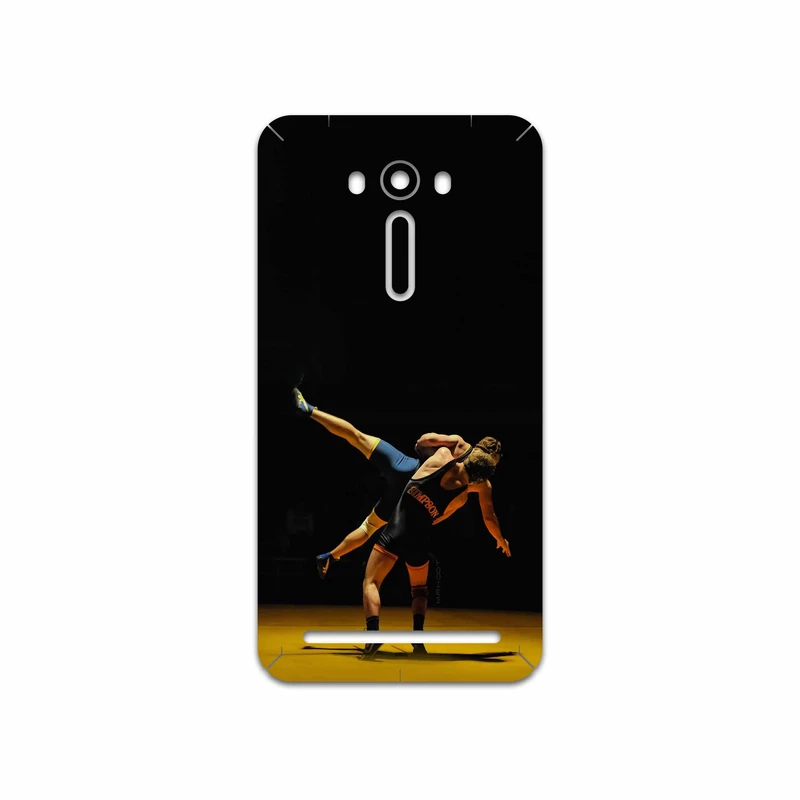 برچسب پوششی ماهوت مدل Wrestling مناسب برای گوشی موبایل ایسوس Zenfone 2 Laser