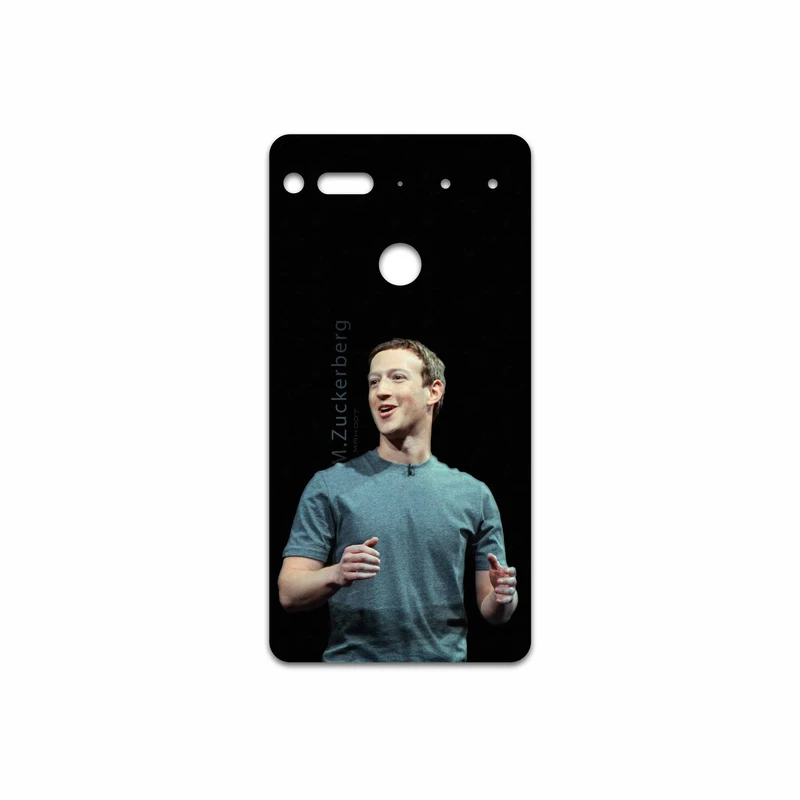 برچسب پوششی ماهوت مدل Mark Zuckerberg مناسب برای گوشی موبایل اسنشال PH1