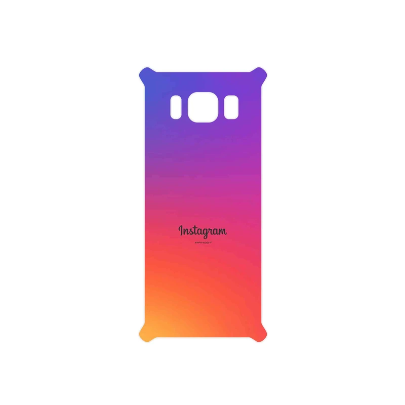 برچسب پوششی ماهوت مدل Instagram مناسب برای گوشی موبایل سامسونگ Galaxy S8 Active