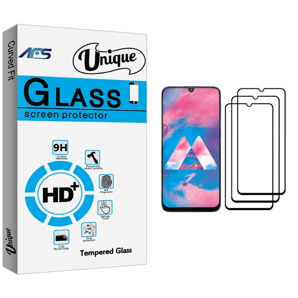 محافظ صفحه نمایش ای اف اس مدل Uni مناسب برای گوشی موبایل سامسونگ Galaxy M30 بسته سه عددی
